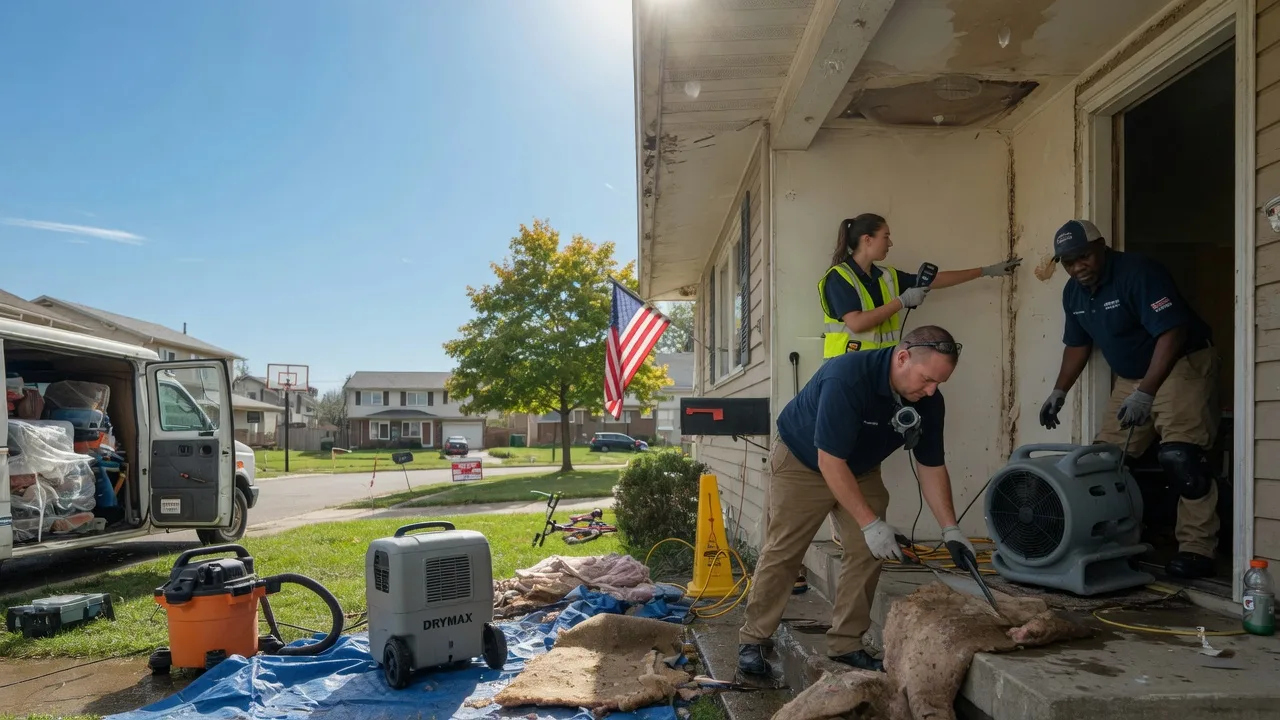 Water Damage Restoration in Bevier, MO near me